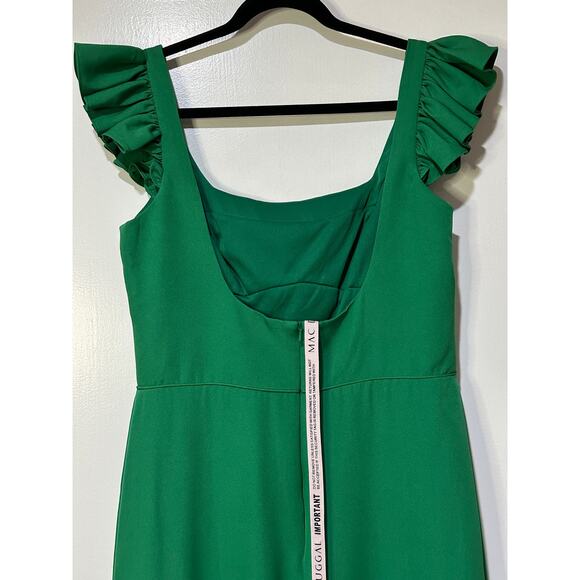 Elegant Green Wedding Dress - Picture 12 of 16